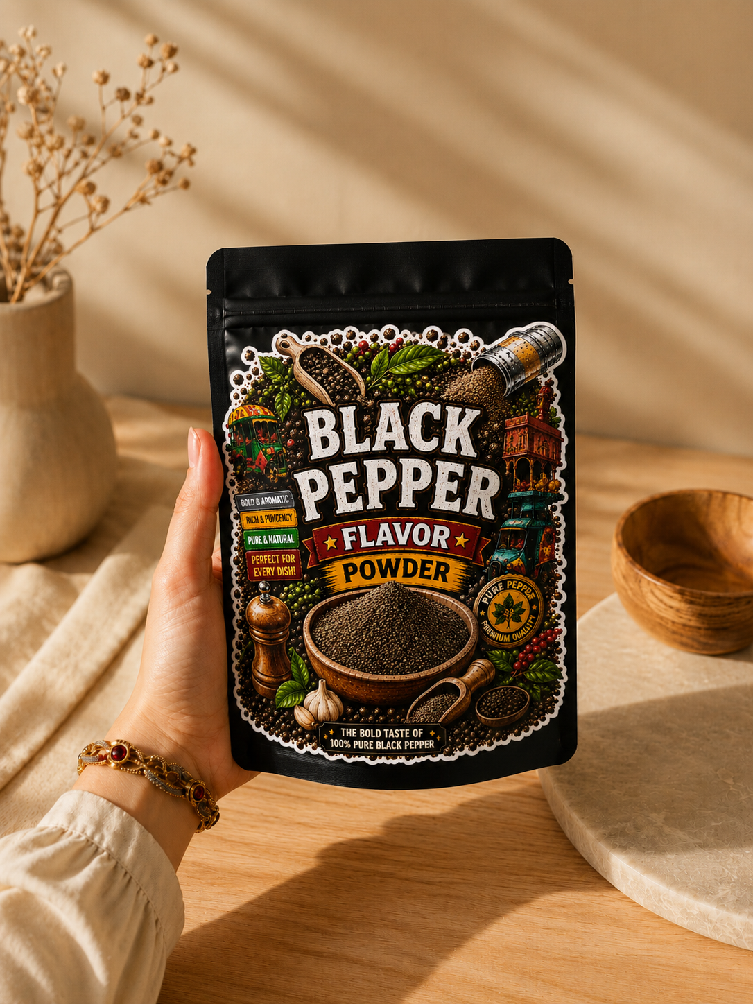 Black Pepper Powder