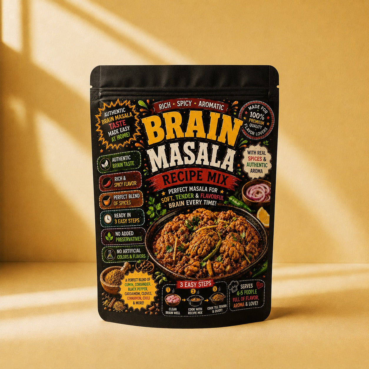 Brain Masala Recipe Mix