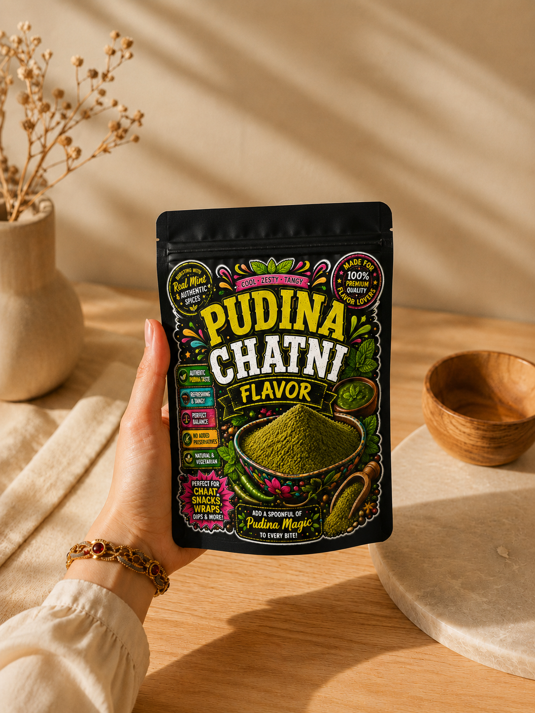 Pudina Chatni Flavor