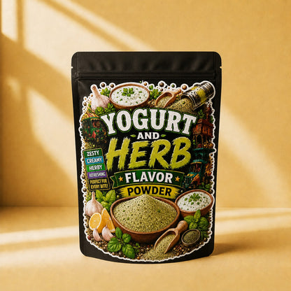 Yogurt and Herb Powder